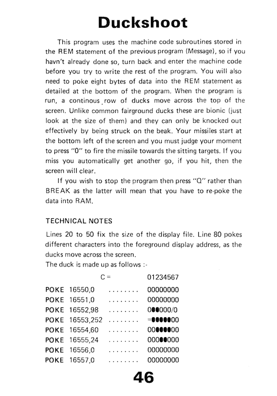 30 Programs For The ZX81 - Page 46