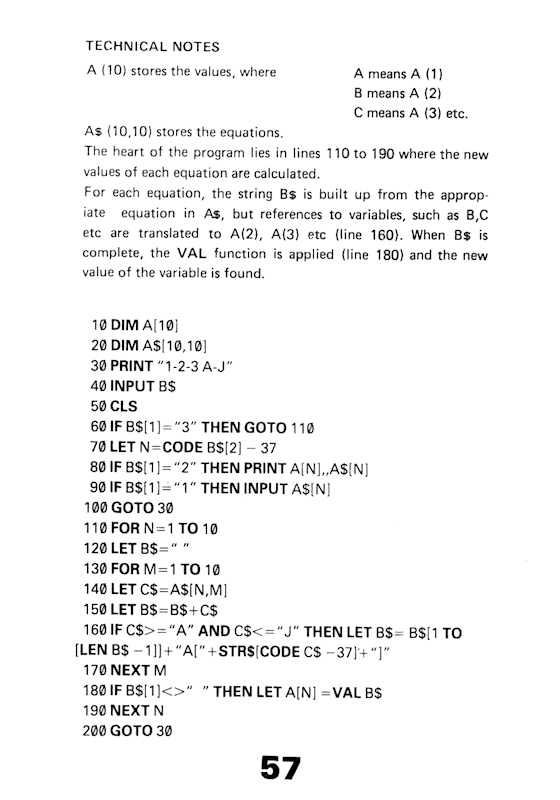 30 Programs For The ZX81 - Page 57