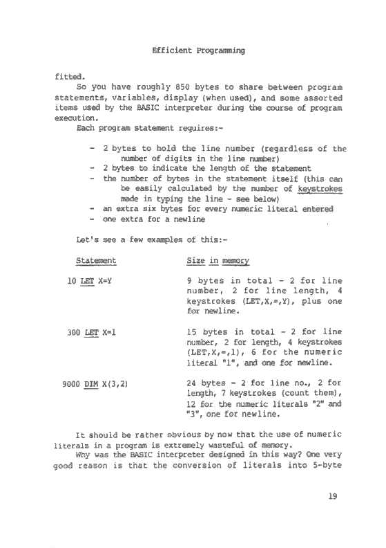 The ZX81 Pocket Book - Page 19