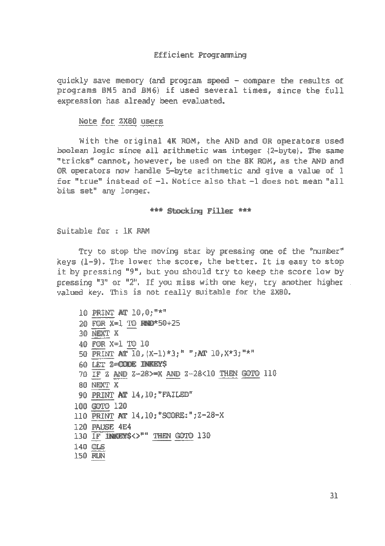 The ZX81 Pocket Book - Page 31