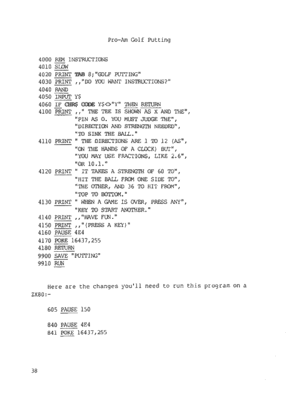 The ZX81 Pocket Book - Page 38