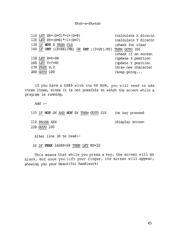 The ZX81 Pocket Book - Page 45