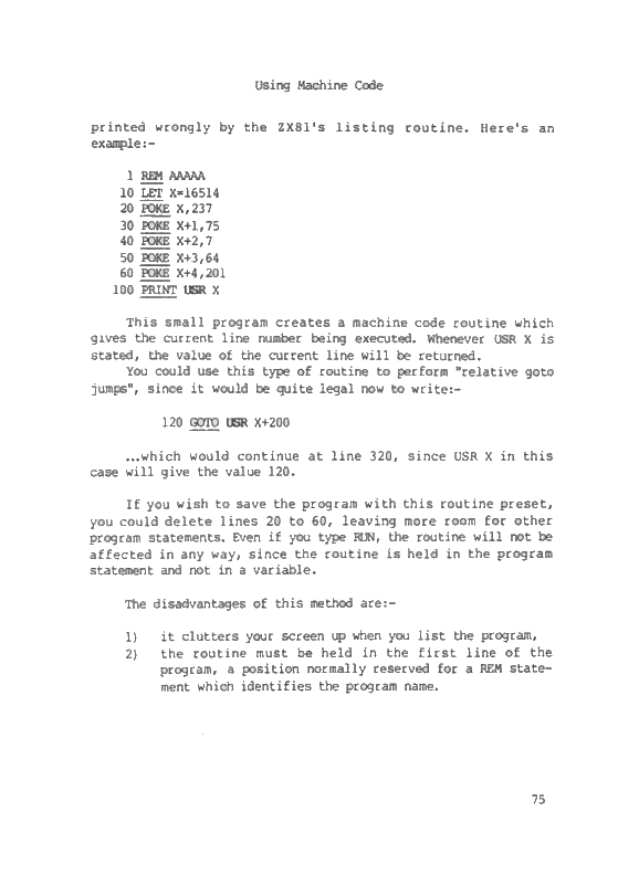 The ZX81 Pocket Book - Page 75
