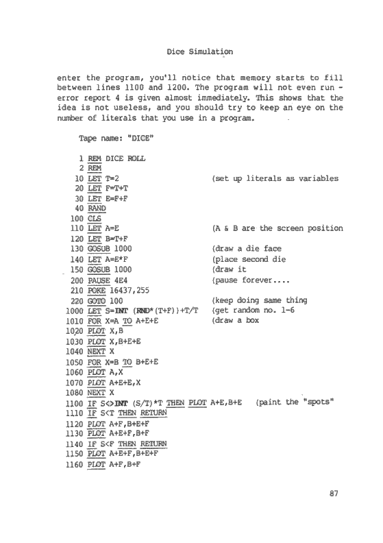 The ZX81 Pocket Book - Page 87