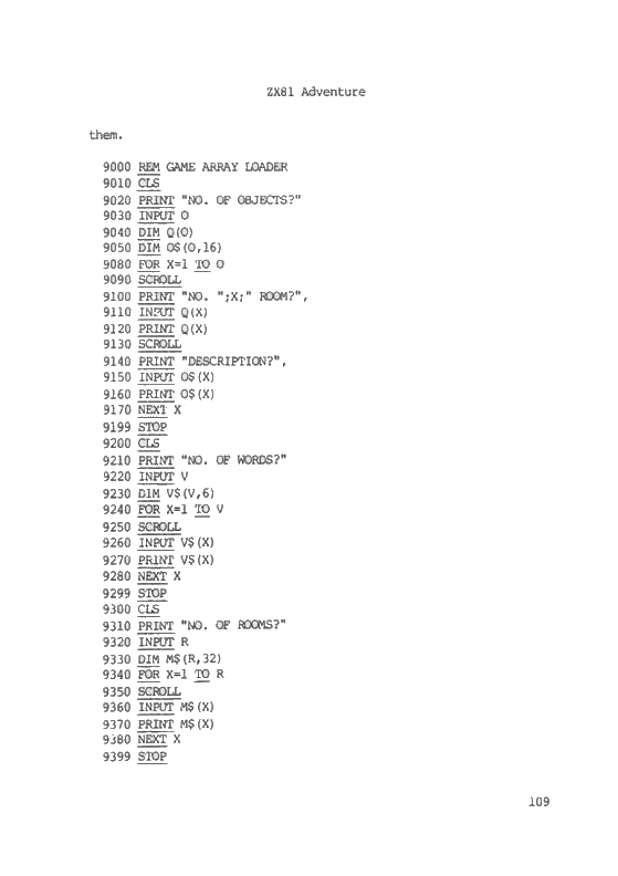 The ZX81 Pocket Book - Page 109